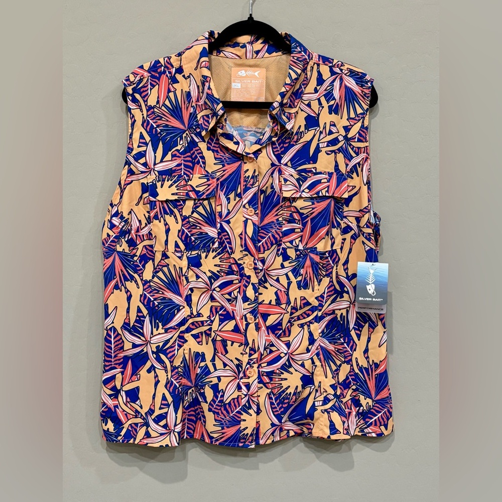 Silver Bait Performance Top XL NWT